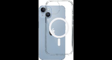 Mobiparts hoesje geschikt voor Apple iPhone 14 - Hardcover - MagSafe - Transparant
