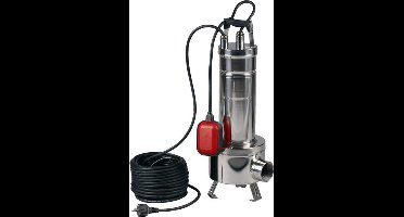 Kelfort Vuilwaterpomp met vlotter - rvs pomplichaam - vlakzuigend - 230V