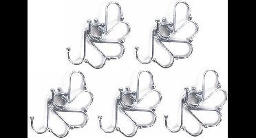 Benson S-haken / ophanghaken - 25-delig - van metaal - 70 mm