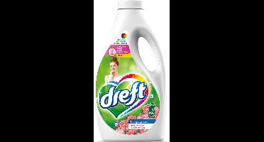 Dreft Vloeibaar Wasmiddel Vleugje Roze 32 Wasbeurten 1,6 liter