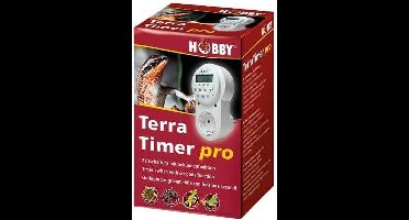 Hobby Terrano Terratimer Pro NL digitale tijdschakelklok met secondefunctie en 9 programma's voor aquarium en terrarium