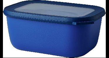 Mepal - Multikom Cirqula vershouddoos - 1500 ml - Rechthoekig - Vivid blue