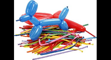 Ballonnen, modelleren, L: 152 cm, 100 stuk/ 1 doos