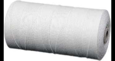 Katoenkoord - Ecru - Touw - spoel 500gr - dikte 0.5mm - lengte 1600 mtr (Nr.6)