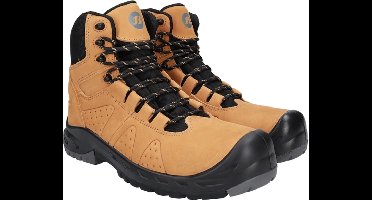 Bata Eagle Lax Halfhoog S3 SRC - Bruin - 43