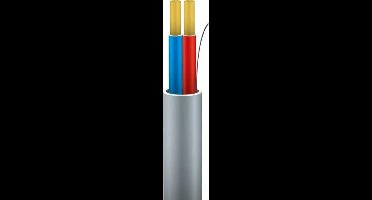 Donne 4 x 0.8mm2 wandkabel TEL YRMB Dca - Grijs - 100 meter