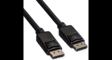 DisplayPort kabel - versie 1.4 (5K/8K 60Hz) / zwart - 1 meter