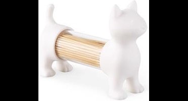 Balvi Poes Cocktailprikkerhouder - Wit