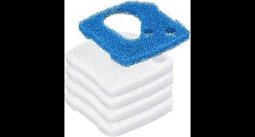 4x filterfleece 1x filterschuim geschikt voor eheim professionel 4+