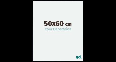 Your Decoration - Fotolijst 50x60 cm - Kunststof - Zwart Mat - Evry