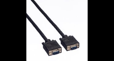 VALUE HQ VGA kabel HD15 M/M, 10 m