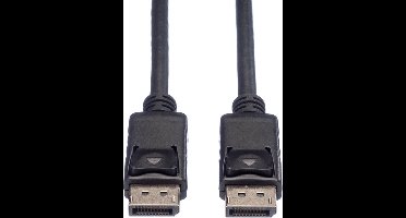 ROLINE GREEN DisplayPort Kabel, DP M/M, , zwart, 3 m