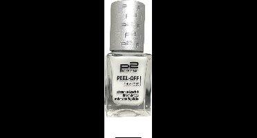 P2 Cosmetics EU Peel-Off Base Coat 10ml wit-remover