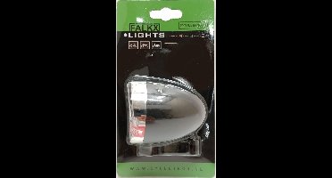 Falkx Retro fietskoplamp LED - nostalgisch design - batterijgevoed - fietsverlichting