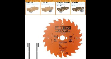 CMT Universele cirkelzaag HW 165x20x2,2 Z24 Massieve houtsoorten, Multiplex