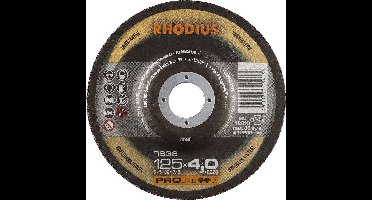 Rhodius 200451 RS38 Afbraamschijf RVS, Staal 25 stuk(s)