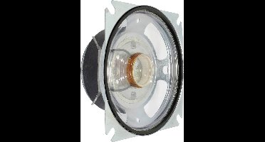 Visaton SL 87 XA - 4 Ohm 3.3 inch 8 cm Breedband-luidspreker 20 W 4 Ω Transparant membraan, UV-bestendig