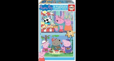 Puzzel Educa Peppa Pig (2 x 25 pcs)