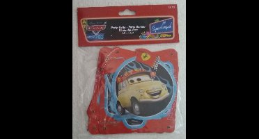 banner cars happy birthday