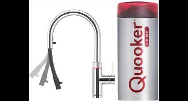 Quooker Flex Kokendwaterkraan - Pro3 Vaq boiler - Chroom - 3in1
