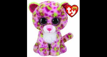 Ty Beanie Boo's Lainey Leopard - Zachte pluche knuffel van 15 cm