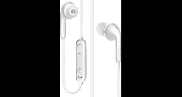 Defunc, In-ear Bluetooth-oortelefoons met nekbandontwerp, Wit