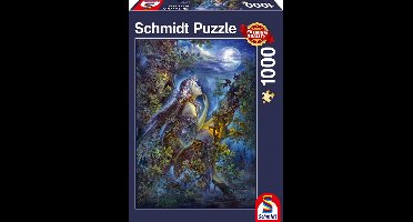 Schmidt Puzzles Moonlight - Legpuzzel voor volwassenen - 1000 stukjes