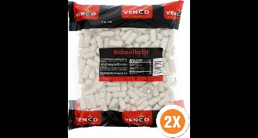 Venco - Schoolkrijt - 2x1 Kilo - Snoep