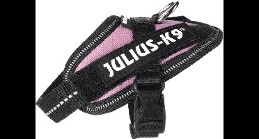 WERELD BEKENDE JULIUS K9 IDC POWERTUIG VOOR TEKSTLABELS ROZE MAAT 3