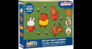 Sambro Nijntje Strijkkralen Set - 4000 kralen - Vanaf 5 jaar