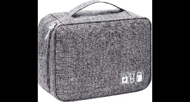 Elektronica & Accessoires Organizer Tas - Kabel Organizer Tas - Kabeltas - Grijs