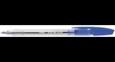 Balpen Bic Cristal clic medium blauw box à 20 stuks