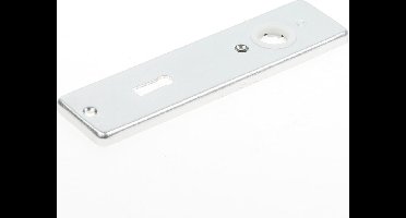 Hoppe Kortschild, aluminium 202kp sl 72 zilver