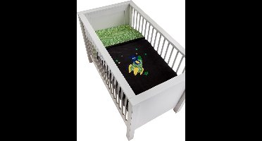 Plum Plum - Dekbedovertrek bed 100x135cm - Monsters in Space