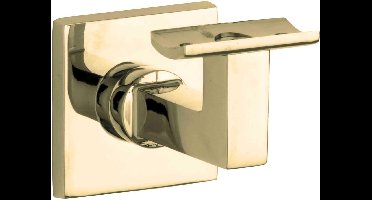 Leuninghouder - Messing ongelakt - Messing - Artitec Wallebroek - Artitec Wallebroek Bauhaus M10 hol, messing ongelakt