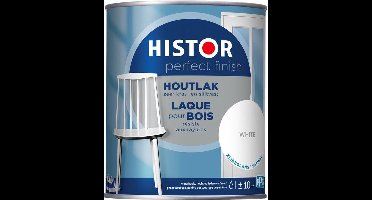 Histor Perfect Finish Houtlak Hoogglans - Wit - 2,5 liter