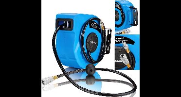 Deuba Perslucht slanghaspel 10m snelkoppeling 3/8