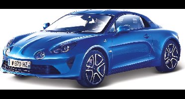 Bburago Alpine A110 CUP 2018 blauw schaalmodel 1:43
