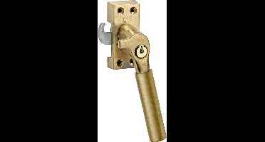 Artitec Wallebroek SKG Raamsluiting Bauhaus Rechts messing antiek