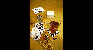 Bar games spelletjes op viltjes van SuckUK