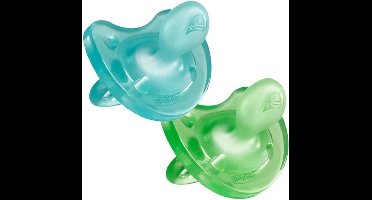 Chicco Physio Soft Pacifier 6-12m 2 Units