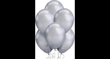 Daily Style – Ballonnen – Chroom Zilver – 10 stuks – Feestdecoratie
