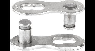 M-wave Kettingschakel Fusion 1/2 X 3/32 Staal 6/7/8s Zilver