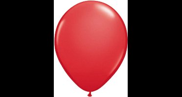 Rode ballonnen 30cm 12 stuks