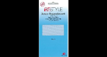 Reparatiedoek Strijkbaar - Lichtblauw - 12 x 45 cm