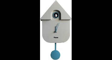 Fisura Klok - Koekoeksklok Cuckoo House - grijs