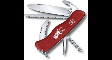 Victorinox Hunter Red Zwitsers Zakmes - 12 Functies - Rood