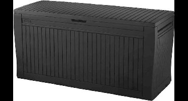 Keter Comfy Opbergbox - 270L - 117,5x45x57,3cm - Antraciet