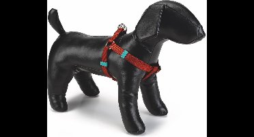 Beeztees nylon borsttuig uni lichtbruin 60-100 cm x 25 mm