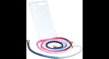 Chic.mic Telefoonkoord+hoesje Axento Iphone X/xs Blauw/roze
